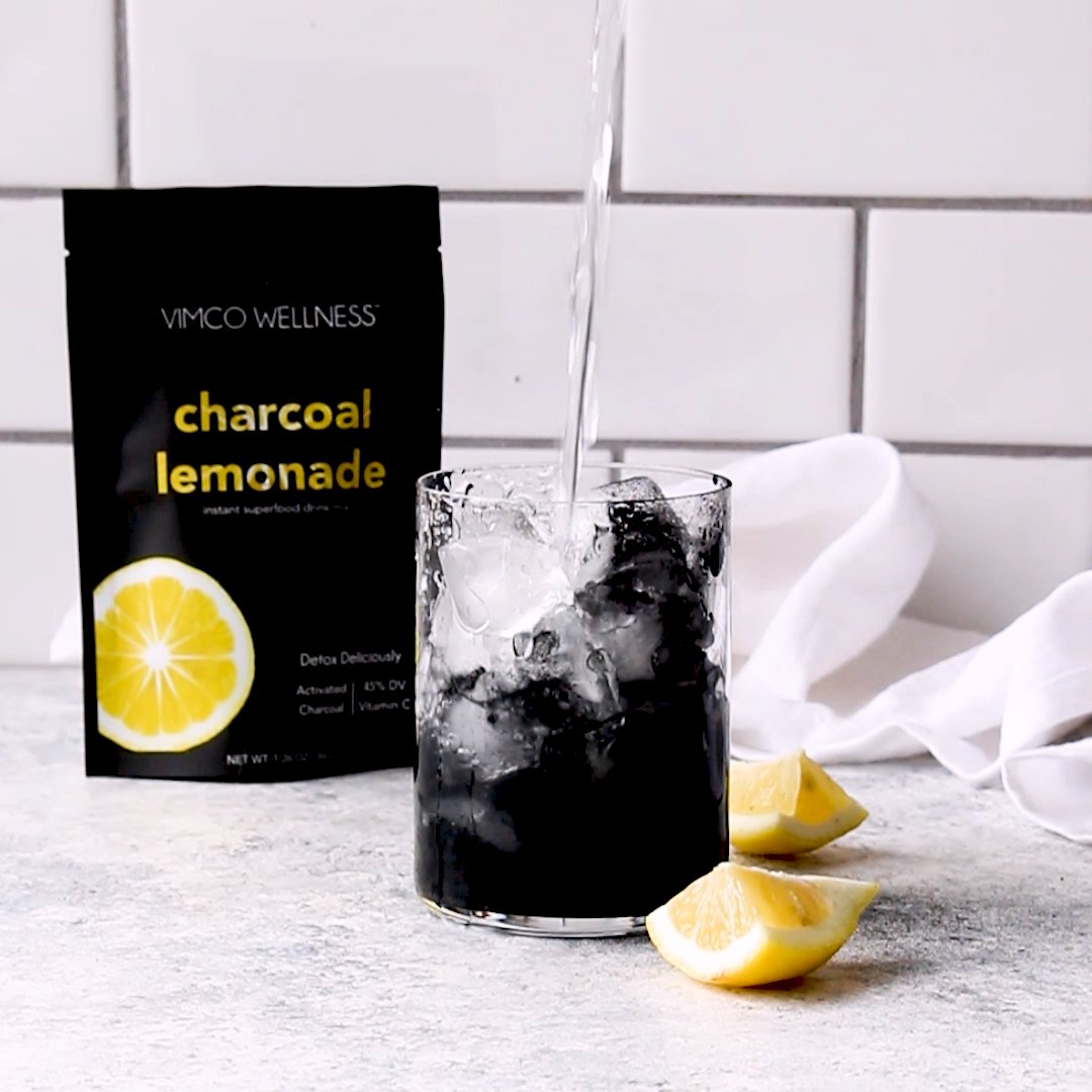 The world's fastest way to make Charcoal Lemonade! -   16 diet Snacks diy ideas
