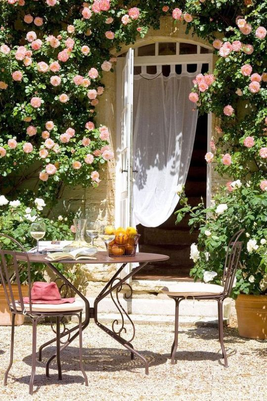 Maddy and Summer -   16 garden design French patio ideas