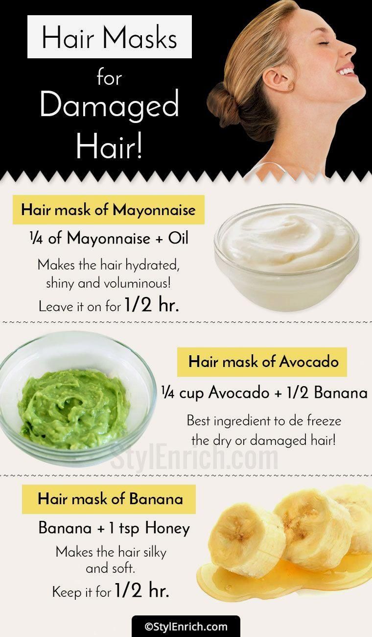 DIY Hair Masks for Damaged Hair To Keep Dry Hair At Bay! - My Blog -   16 hair Care dry ideas