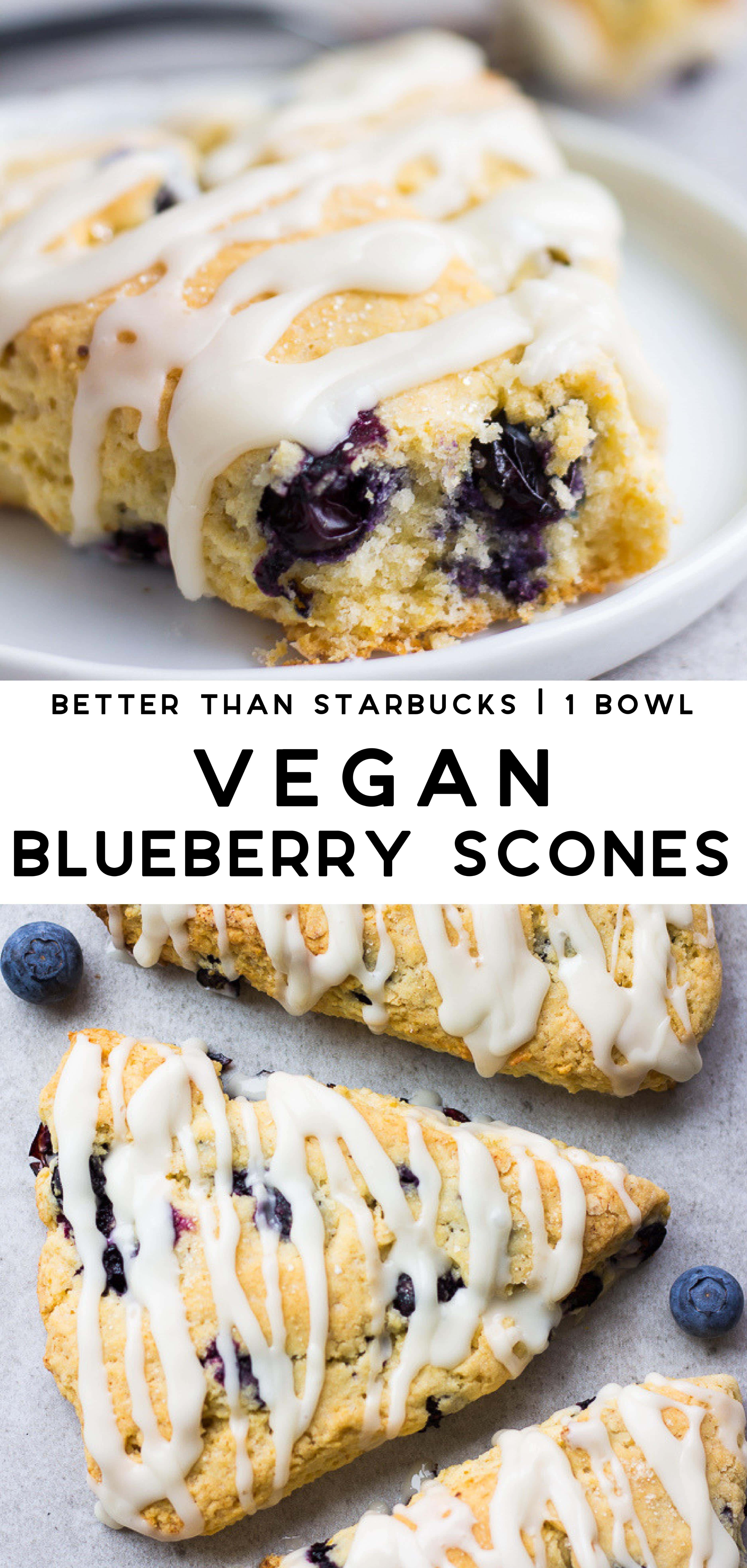 Vegan Blueberry Scones -   16 healthy recipes Simple brunch food ideas