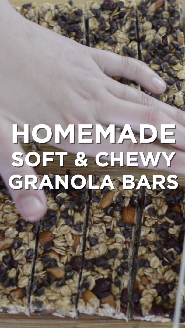 Simple, Soft and Chewy Granola Bars -   16 healthy recipes Simple brunch food ideas
