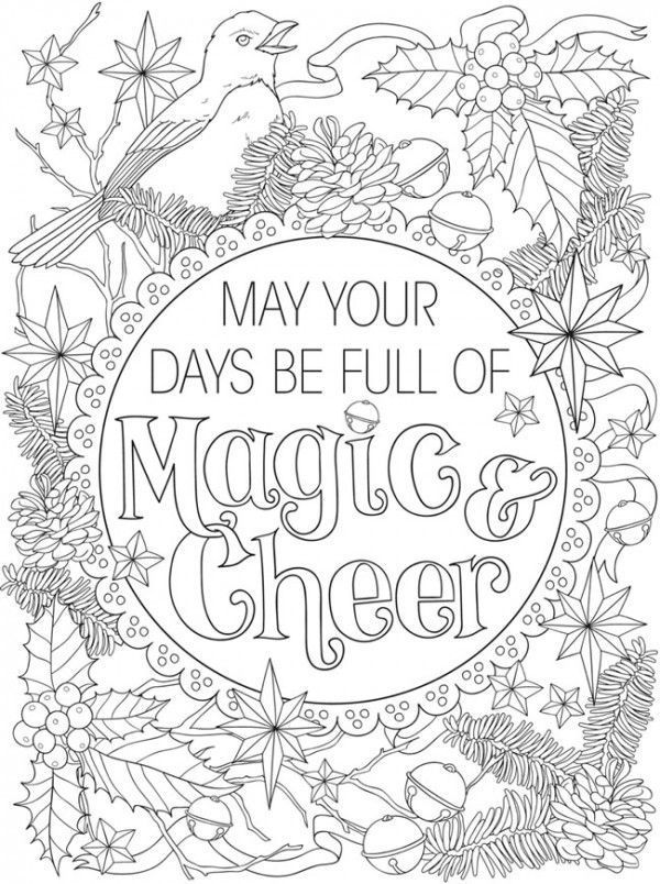 4 Christmas Coloring Pages -   16 holiday Images coloring pages ideas
