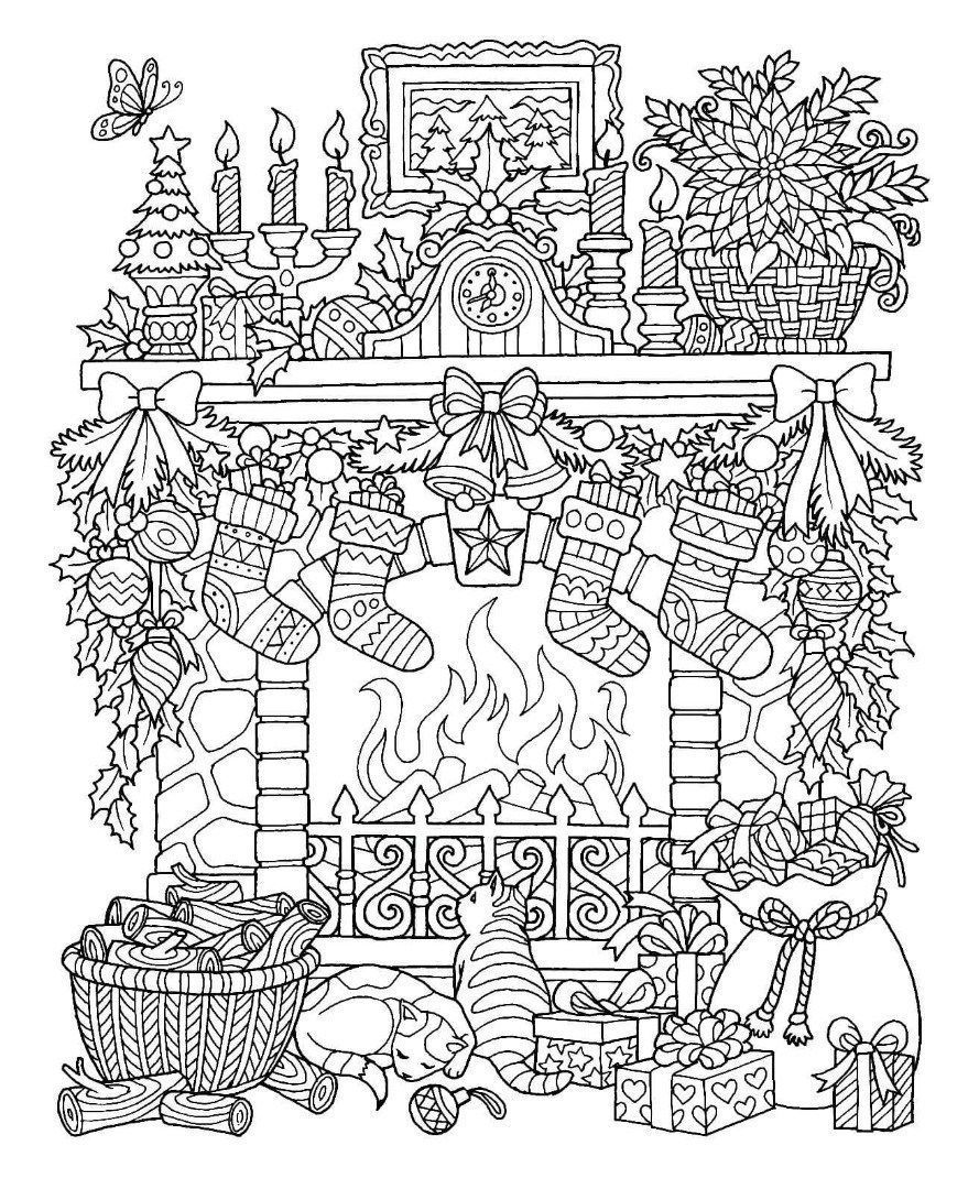 22+ Awesome Image of Christmas Coloring Pages - davemelillo.com -   16 holiday Images coloring pages ideas