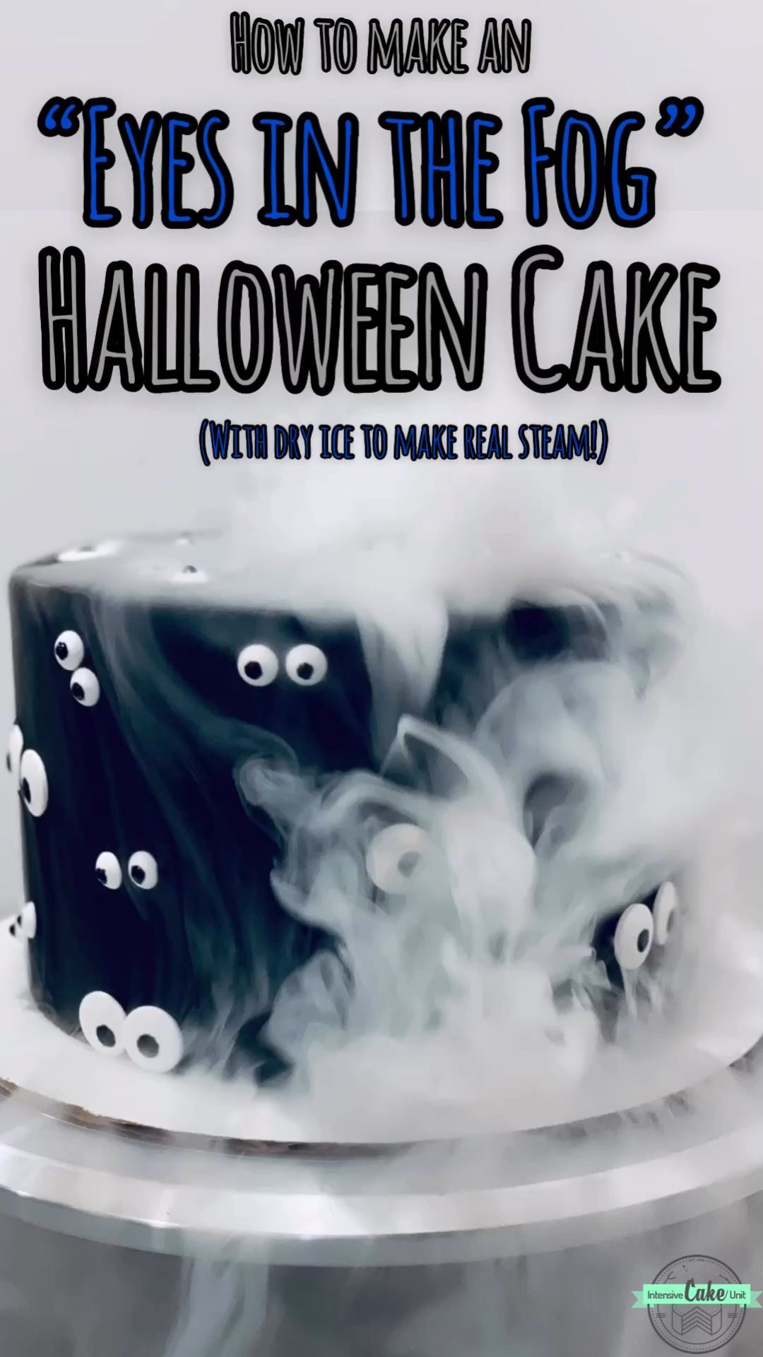“Eyes in the Fog” Halloween Cake -   17 cake Amazing birthday ideas