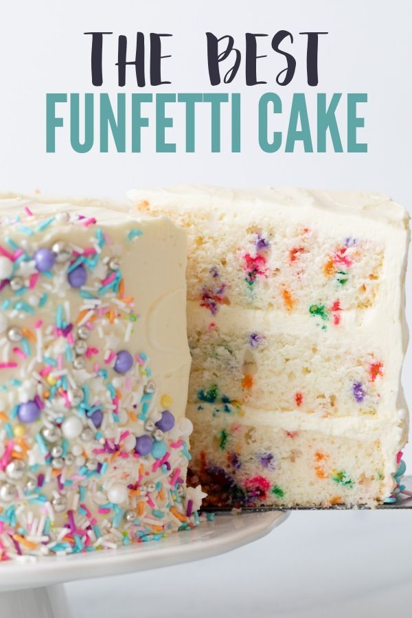 Funfetti Cake -   17 cake Amazing birthday ideas