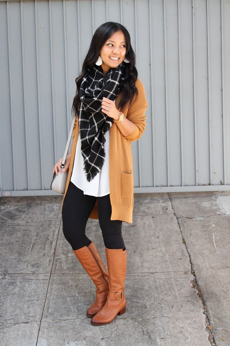 6 Easy, Casual, Comfy Outfits With Leggings for Fall -   17 dress For Work fall ideas