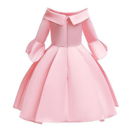 Children's Dress Embroidered Fold Long-Sleeved Princess Dress -   17 dress Princess kids ideas