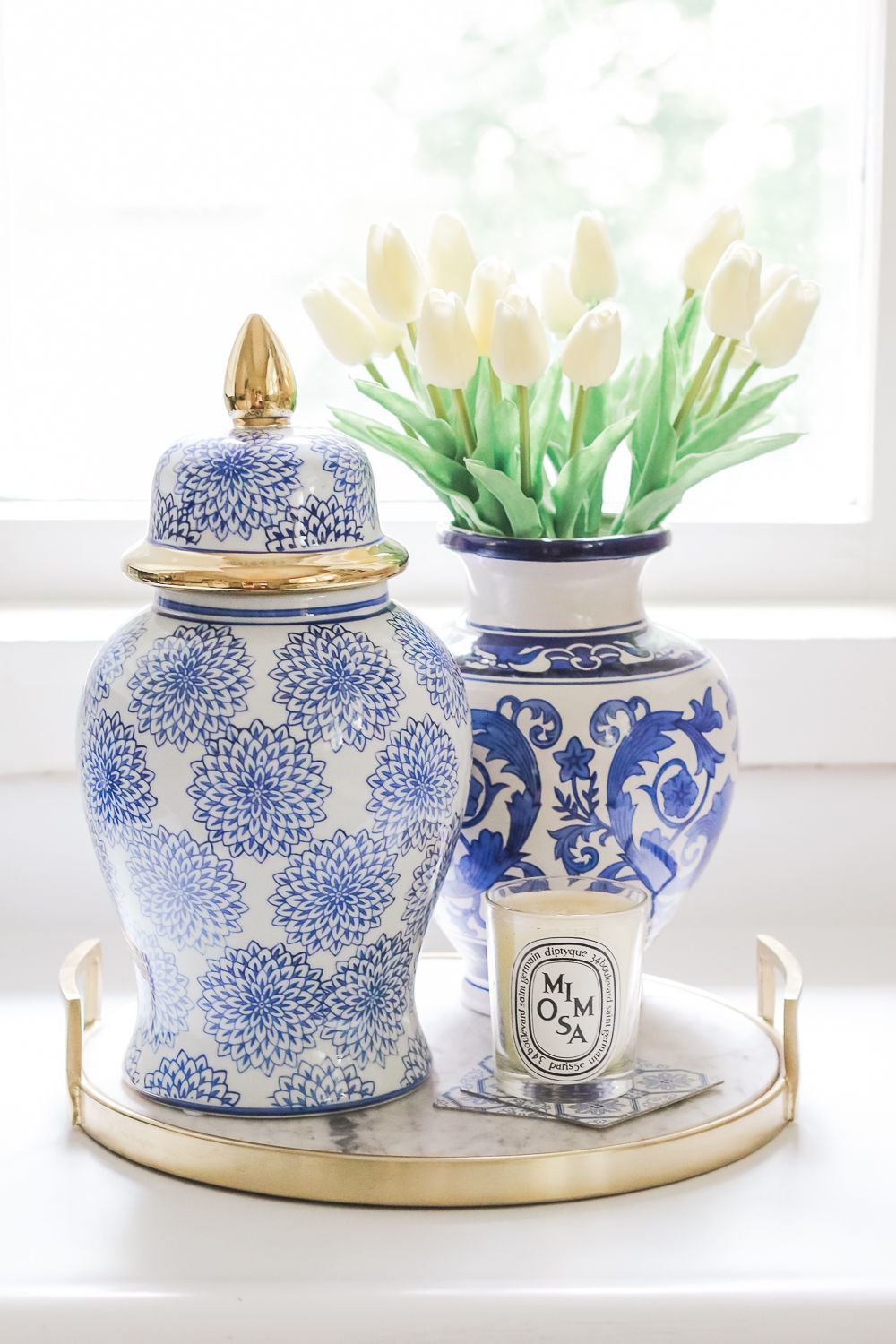 Amazon Home Decor Finds: Blue and White Ginger Jars under $100 -   17 home accessories Blue white porcelain ideas