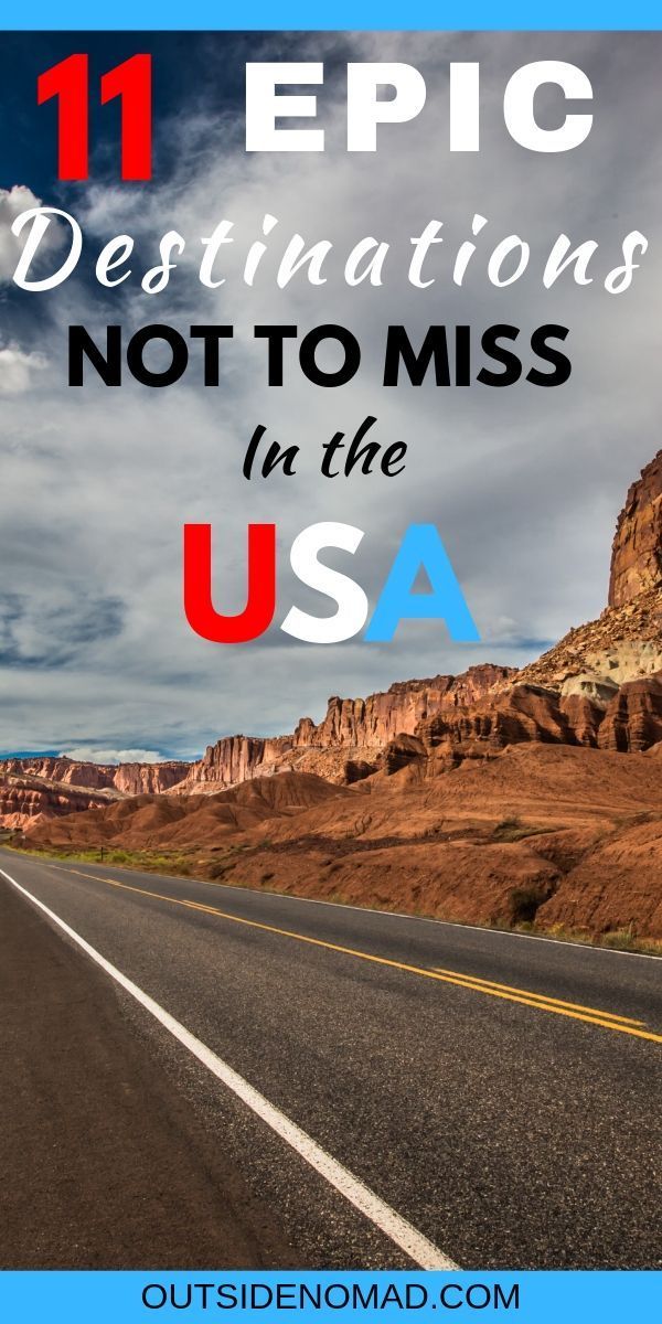 11 Stunning US Road Trip Destinations Not To Miss -   18 cheap travel destinations In The Us ideas