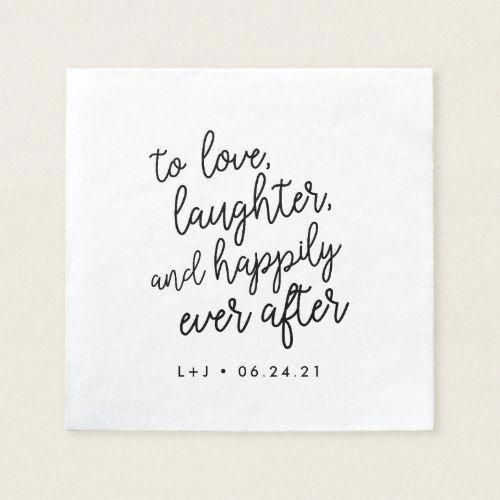Happily Ever After | Personalized Wedding Napkin | Zazzle.com -   18 cute wedding Quotes ideas