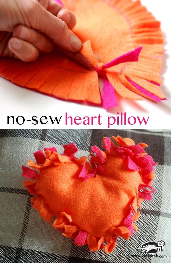6 No-Sew Projects To Do This Week - diy Thought -   18 fabric crafts For Kids to make ideas