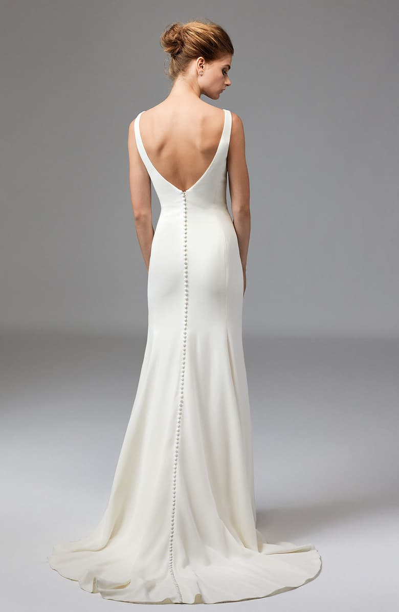 Watters Leona Sleeveless Silk Gown | Nordstrom -   19 dress Wedding silk ideas