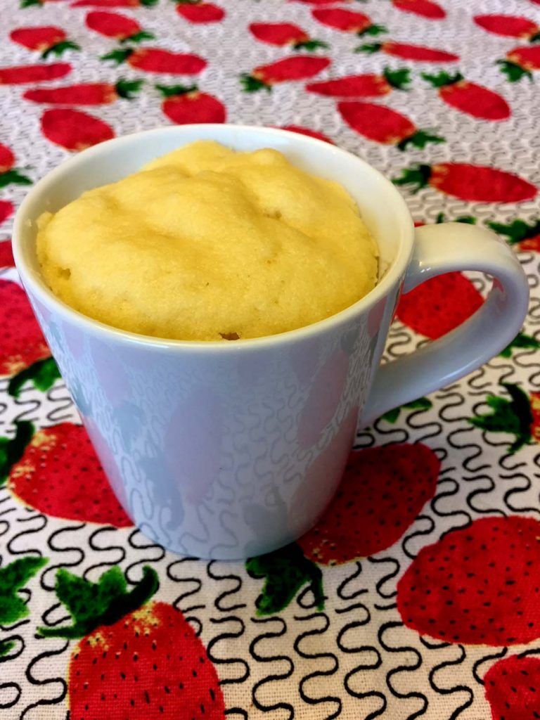 Coconut Flour Vanilla Mug Cake (Gluten-Free, Paleo) -   20 cake Mug stevia ideas