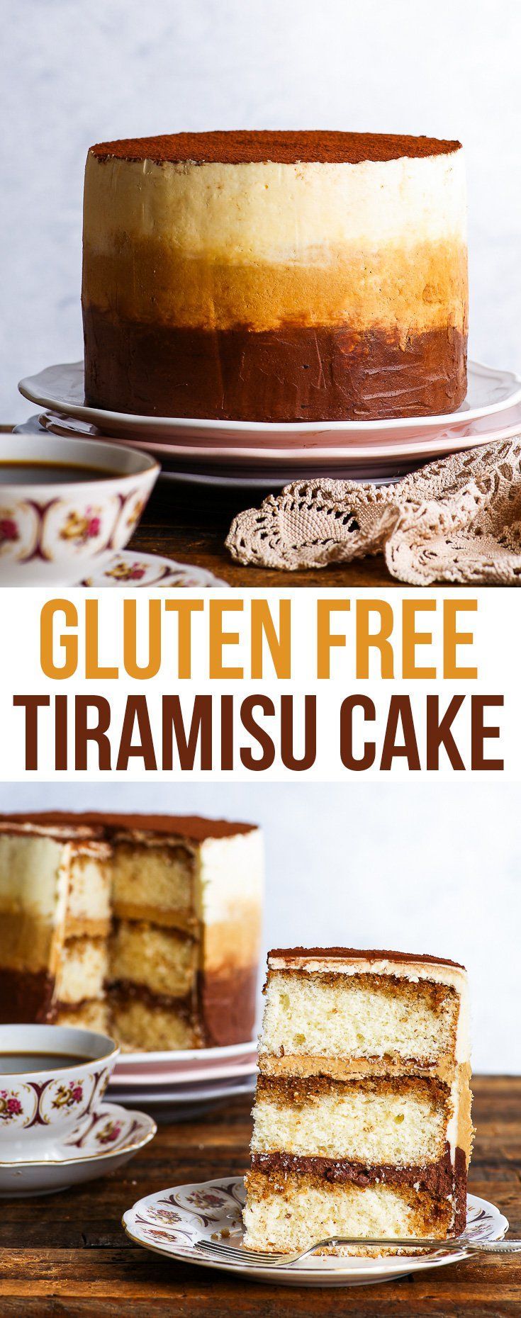 Gluten Free Tiramisu Cake - The Loopy Whisk -   20 cake Pretty gluten free ideas