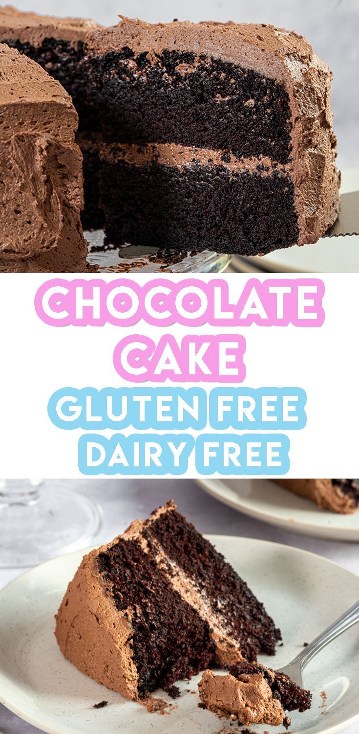 Gluten Free Chocolate Cake Recipe (dairy free, low FODMAP) -   20 cake Pretty gluten free ideas