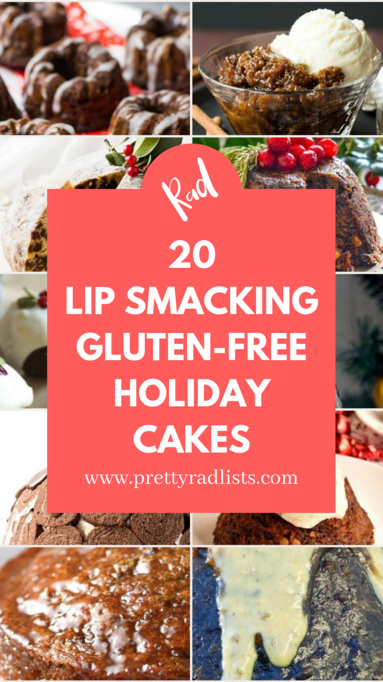 20 Lip-Smacking Gluten-Free Holiday Cakes - Pretty Rad Lists -   20 cake Pretty gluten free ideas