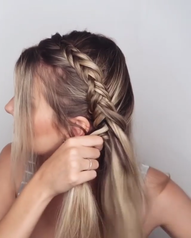 Glamorous Dutch Braid Video Tutorial! -   20 hairstyles Vintage tutorial ideas