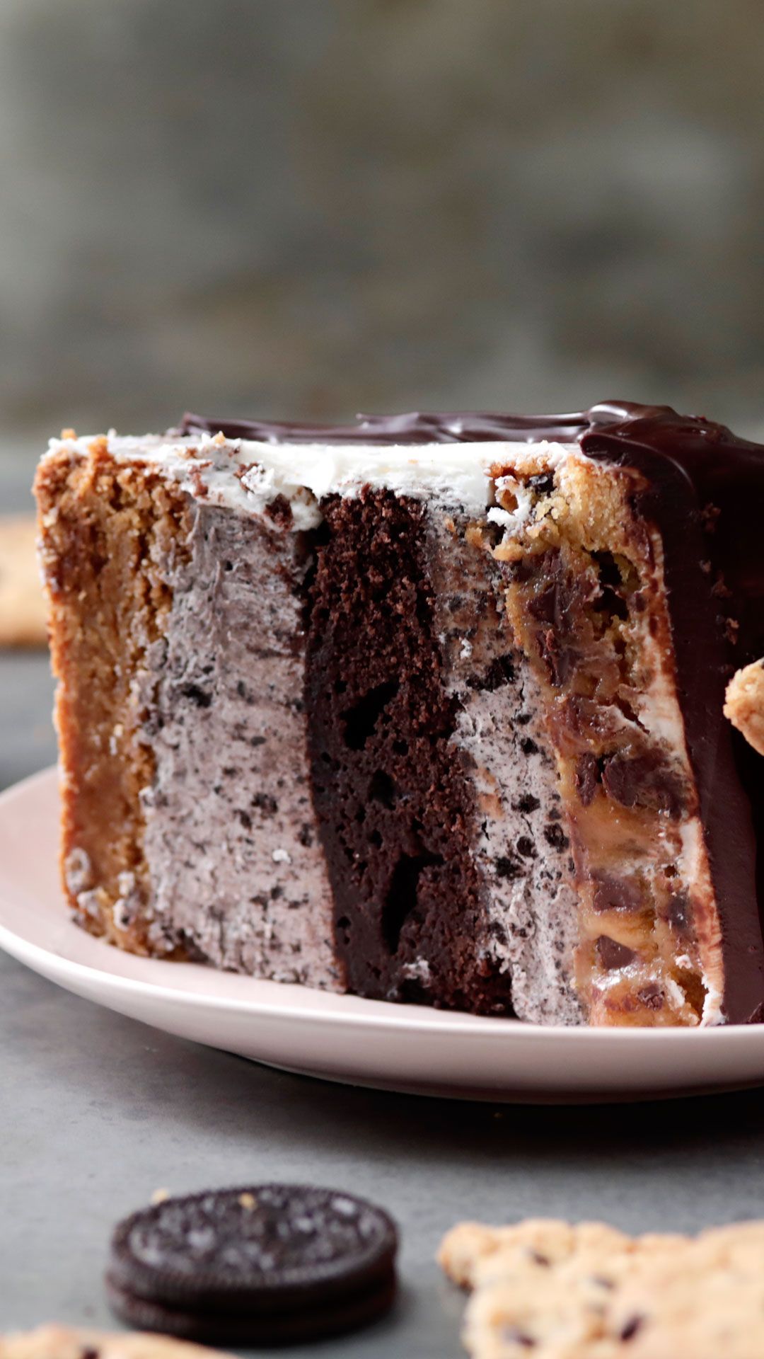 Brownie Cookie Cake -   21 best desserts Videos ideas