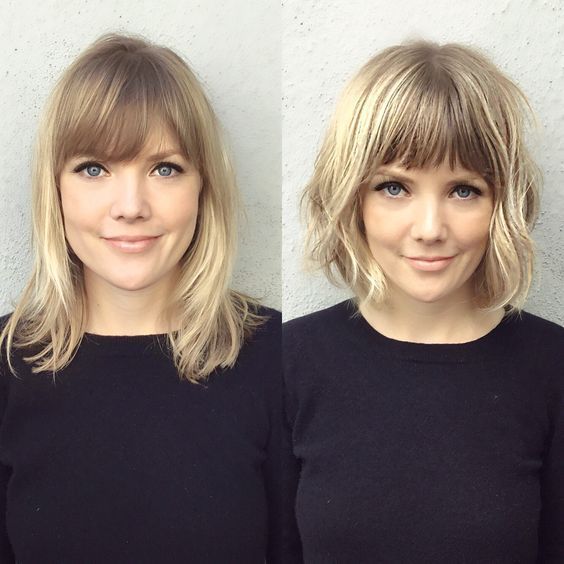 27+ Cute Short Hairstyles with Bangs for Women in 2019 -   21 hairstyles With Bangs for fine hair ideas