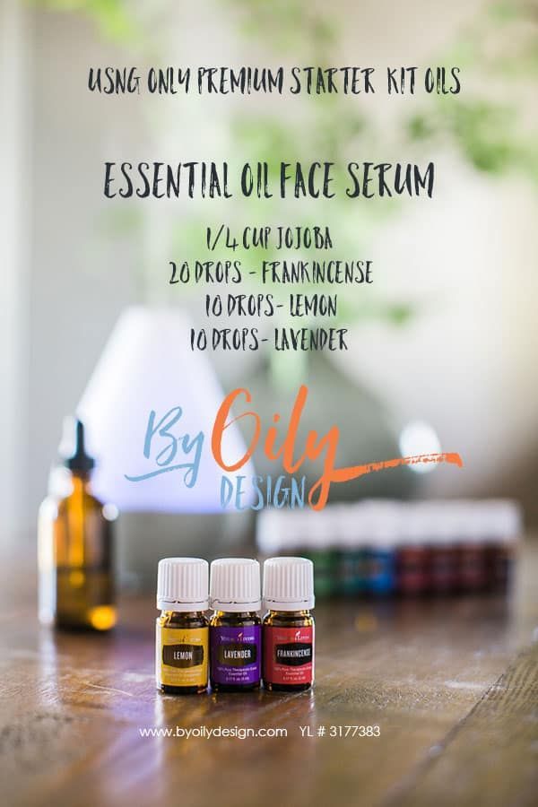 This recipe changed my mind on if Essential Oils work. DIY Essential Oil face serum -   8 skin care Remedies young living ideas