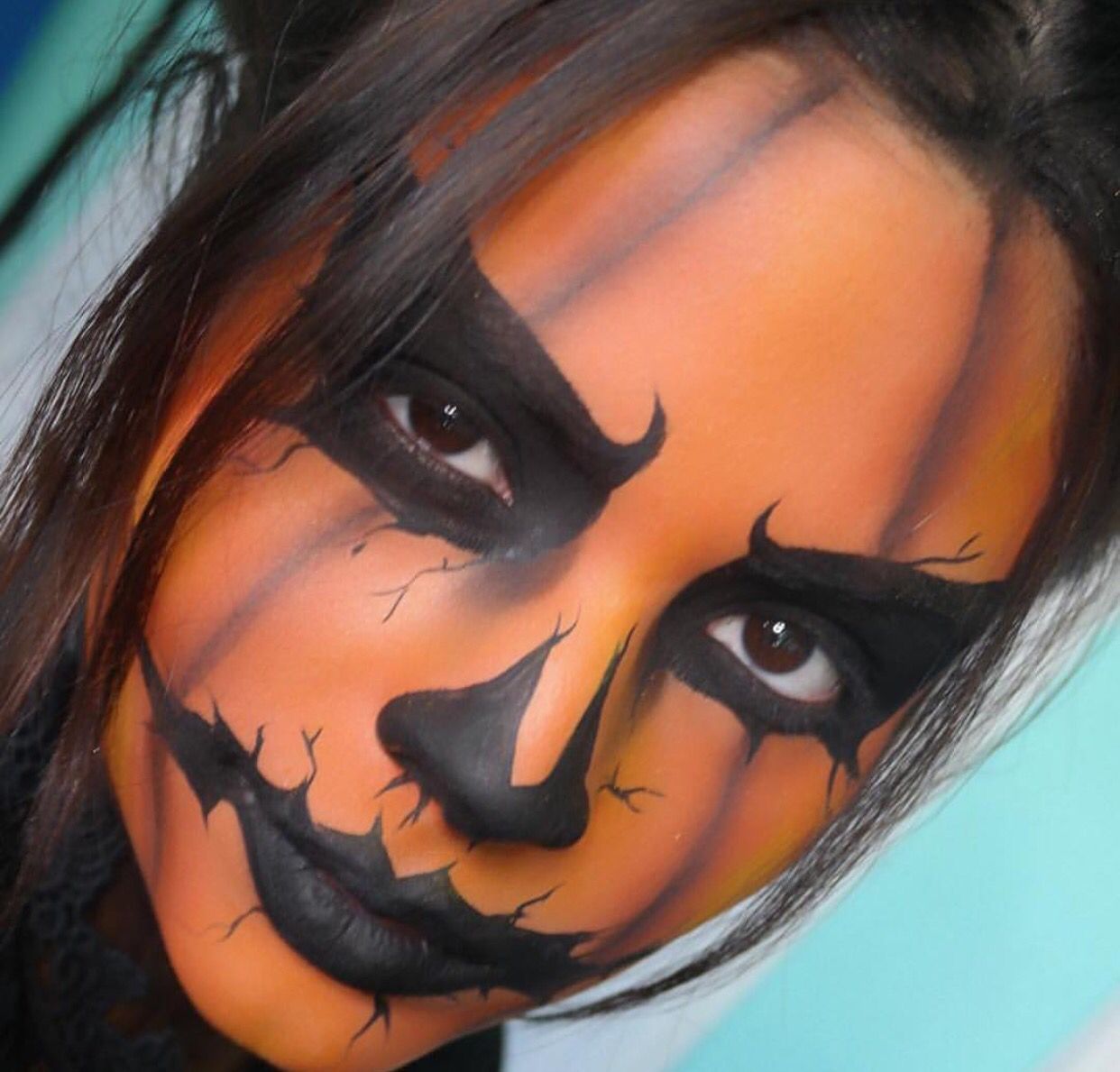 Amandajhayden Halloween Makeup Jack O Lantern Pumpkin Makeup Artist -   11 pumpkin makeup Halloween ideas