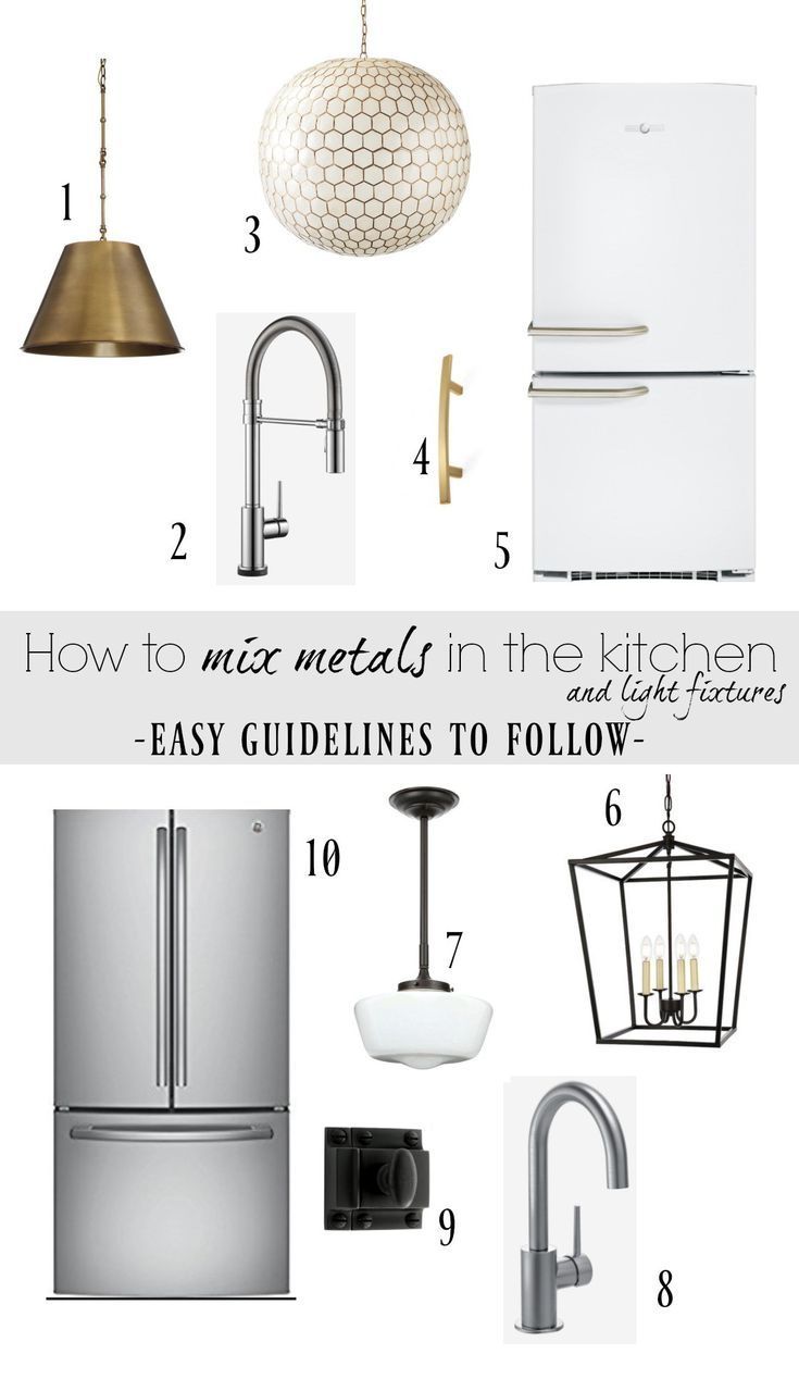 How to Mix Metals in the Kitchen and our Kitchen Faucet - Nesting With Grace -   11 room decor Shelves light fixtures ideas