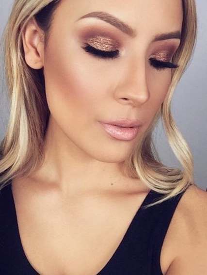 41+ Super Ideas Wedding Makeup Bridesmaid Smokey -   12 makeup Bridesmaid up dos ideas