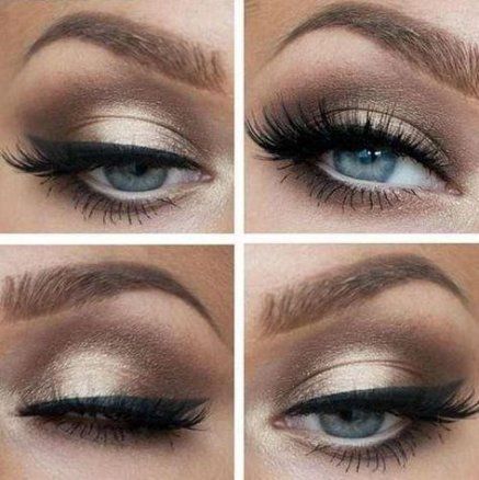 16+ Trendy Ideas For Makeup Bridesmaid Blue Eyes Brows -   12 makeup Bridesmaid up dos ideas
