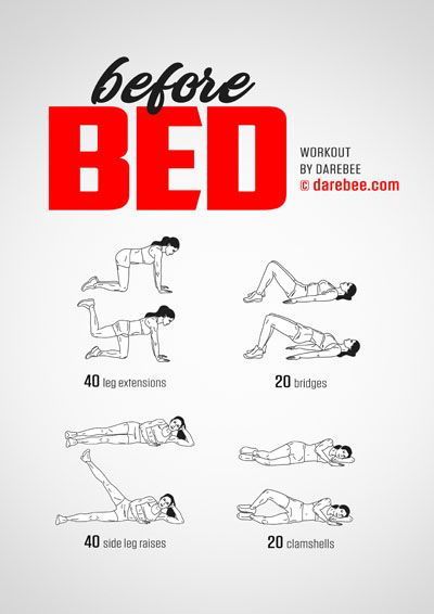 Before Bed Workout! -   13 fitness Female workout ideas