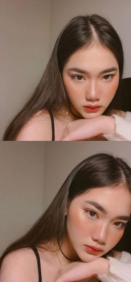 Super Makeup Korean Natural Eyebrows Ideas -   13 makeup Asian cute ideas
