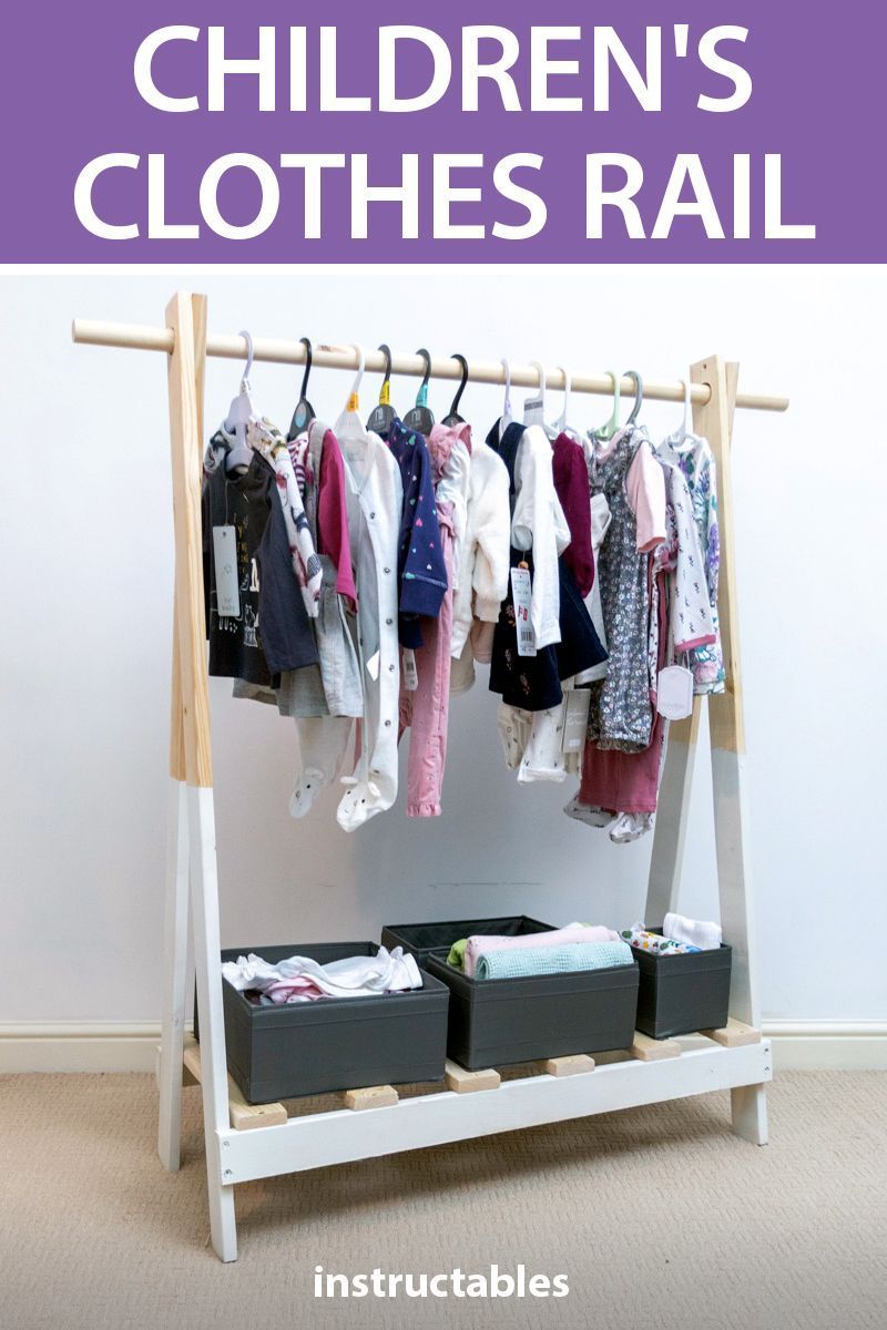 Children's Clothes Rail -   14 DIY Clothes Rack children ideas