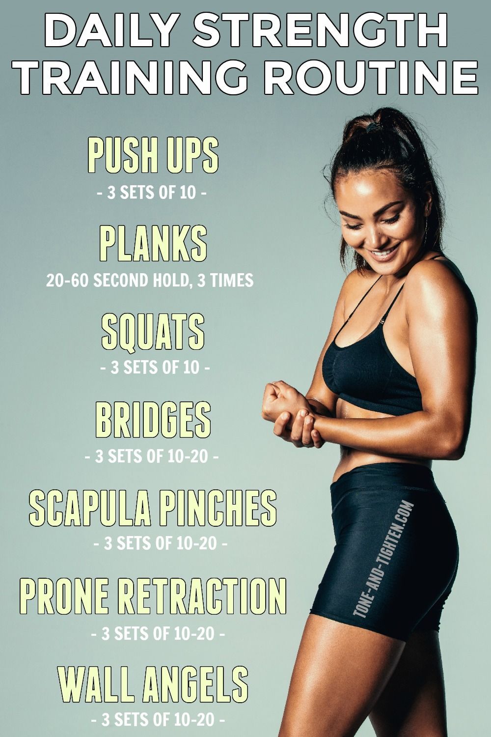 Daily Strength Training Routine -   14 fitness Routine weights ideas