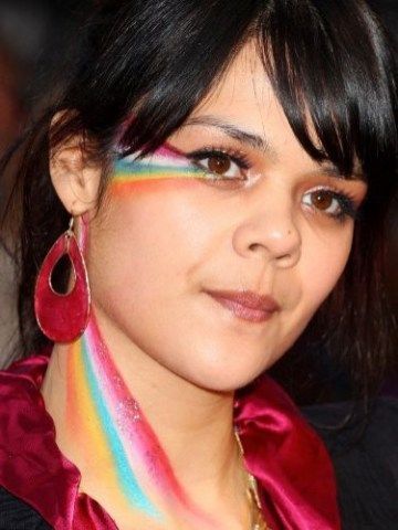 48 Pretty Rainbow Makeup Ideas - fashionssories.com -   14 makeup Festival fluo ideas