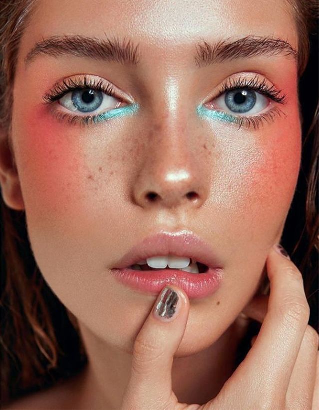 14 makeup Festival fluo ideas