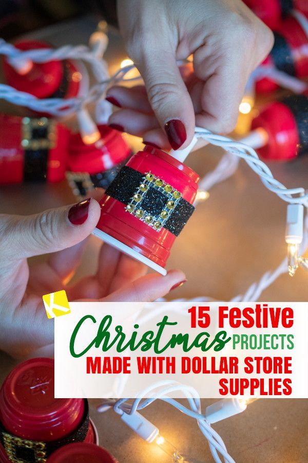 15 Dollar Store Christmas DIY Projects Anyone Can Do -   15 diy projects For Gifts fun ideas