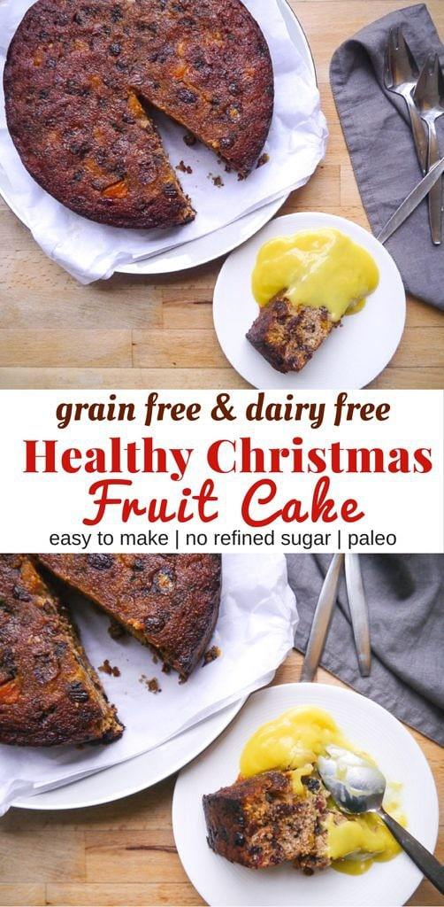 Healthy Christmas Fruit Cake | Nourish Every Day -   16 cake Simple healthy ideas