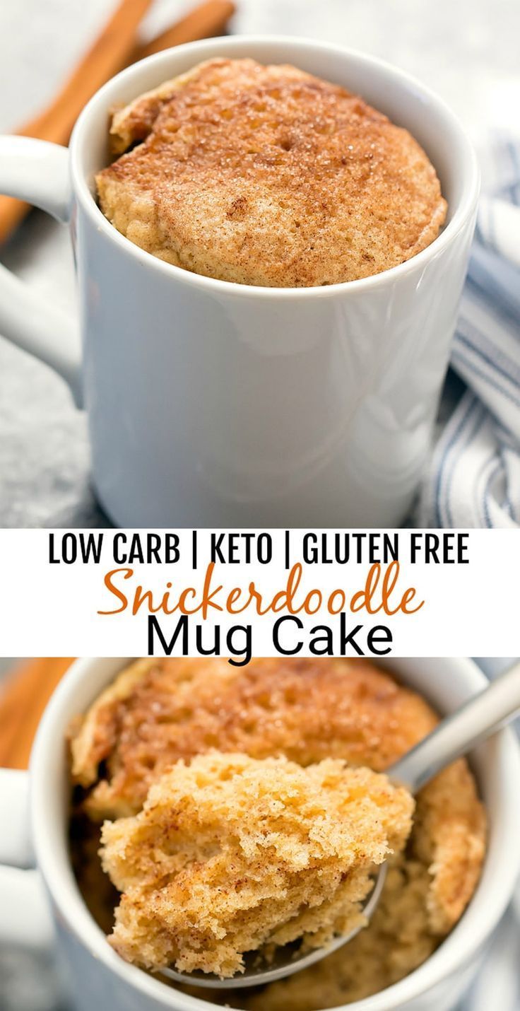 Low Carb Snickerdoodle Mug Cake -   16 cake Simple healthy ideas