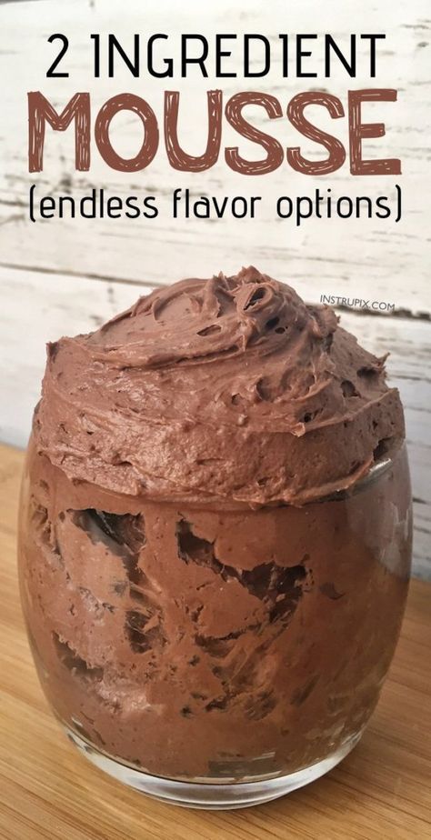 The Easiest BEST Mousse You Will Ever Make (2 ingredients!) -   16 cake Simple healthy ideas