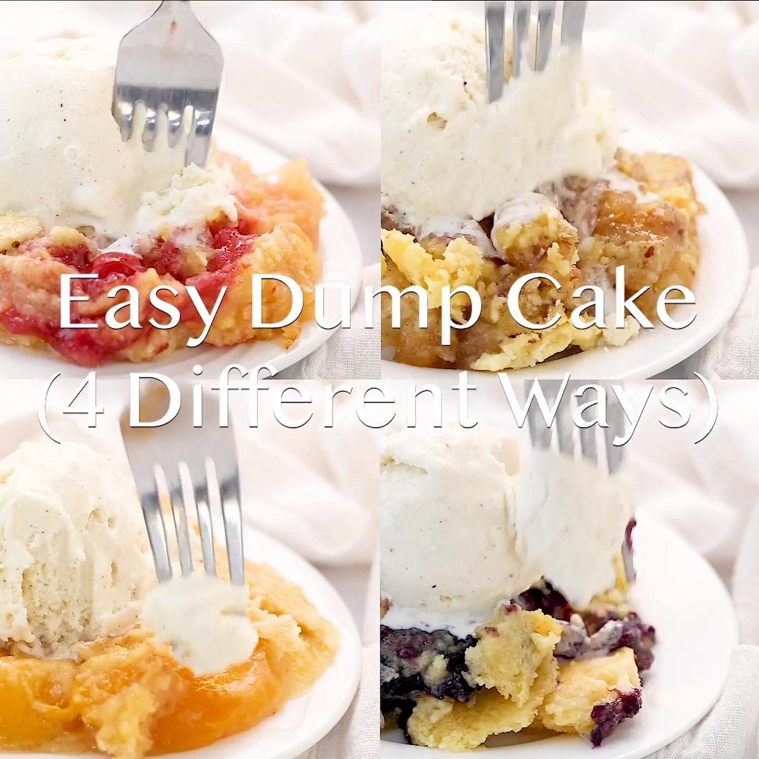 EASY Dump Cake (4 ingredients!) -   16 cake Simple healthy ideas