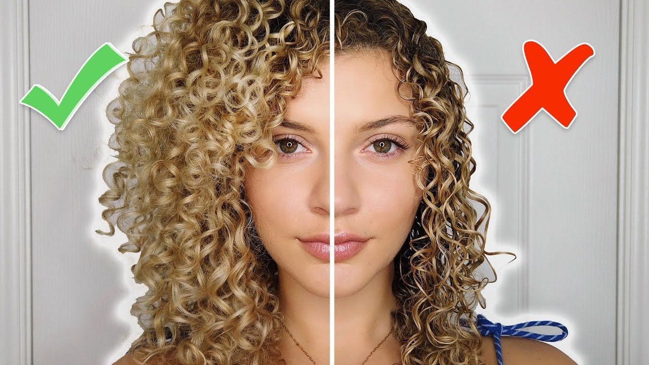 CURLY HAIR STYLING MISTAKES TO AVOID + TIPS FOR VOLUME AND DEFINITION (AIR-DRY) -   16 curly hair Tutorial ideas