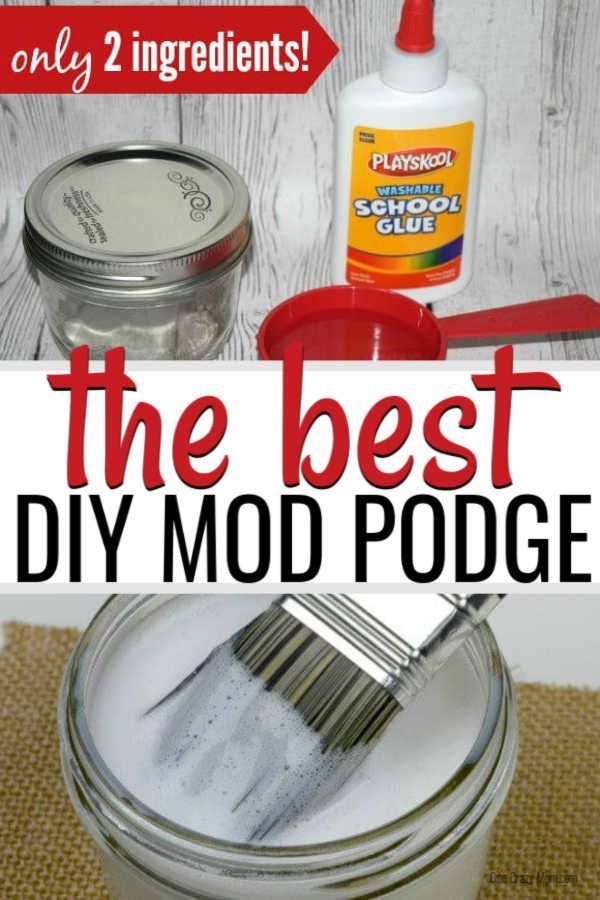Homemade Mod Podge - How to make mod podge -   17 diy projects For Mom canvases ideas