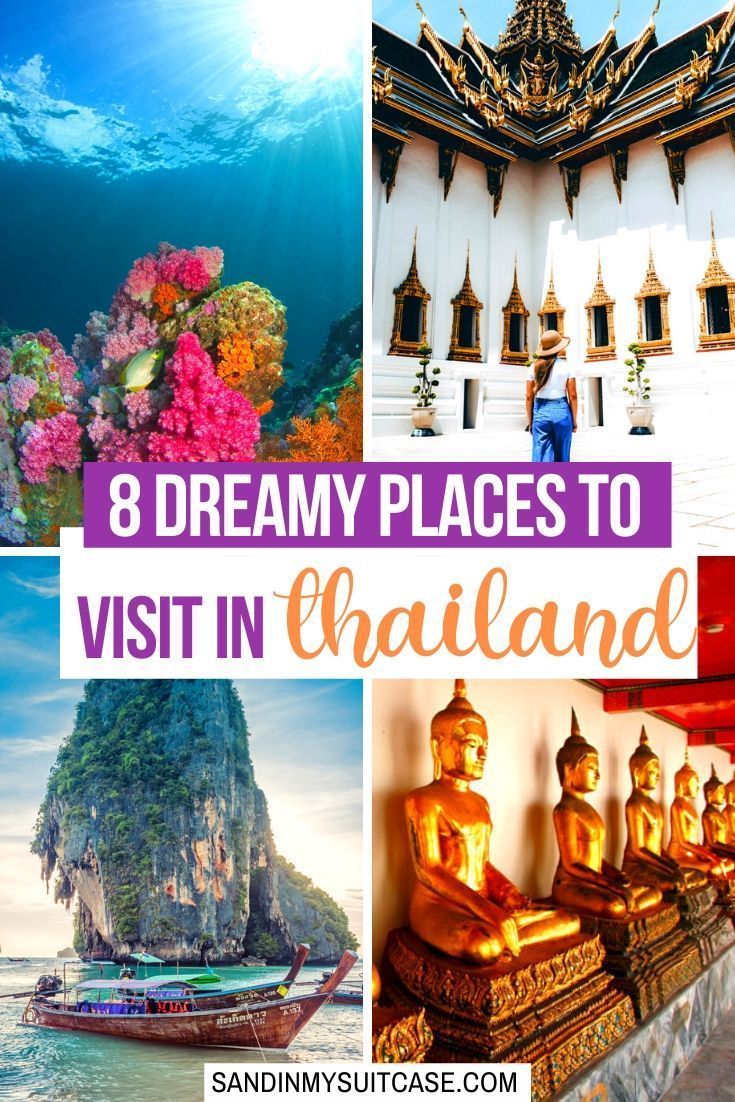8 Dreamy Places to Visit in Thailand -   17 travel destinations Asia life ideas