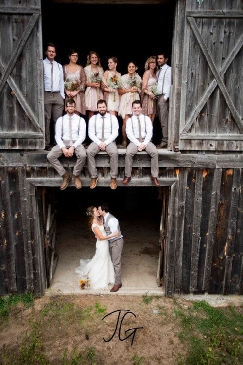 Top 30 Country Wedding Ideas and Wedding Invitations for Fall 2015 -   17 wedding Rustic menswear ideas