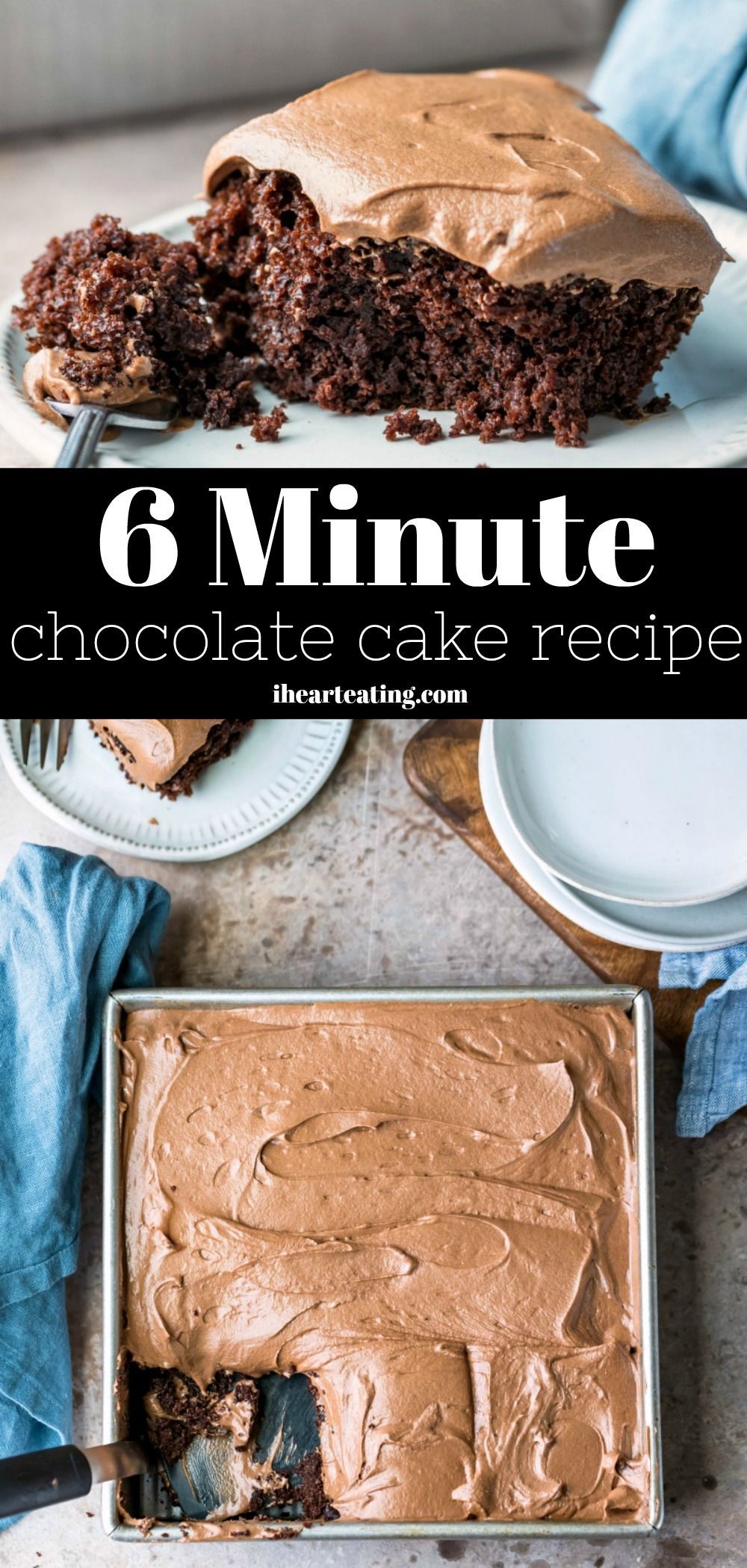 Six Minute Chocolate Cake -   18 cake Chocolate recette ideas