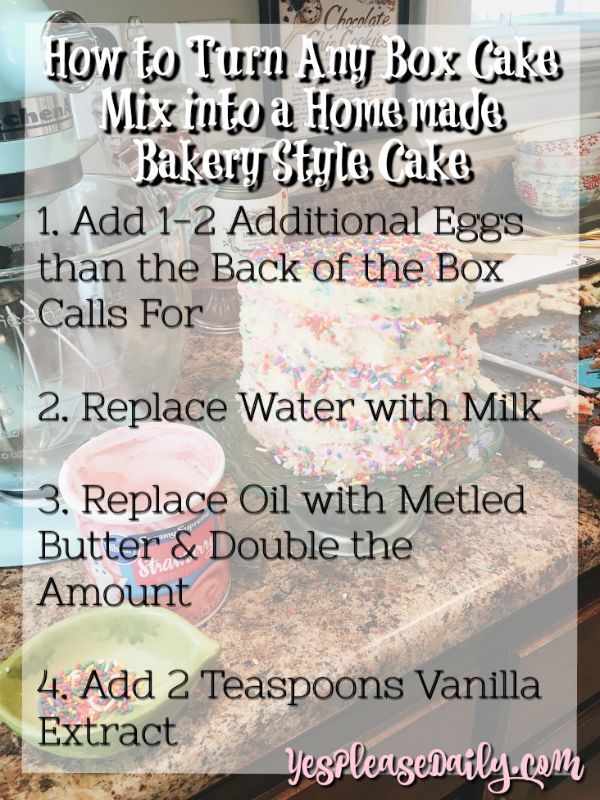 How to Make a Naked Cake + Upgrade Your Box Cake Mix Hack - Yes, Please -   18 cake Mix hacks ideas