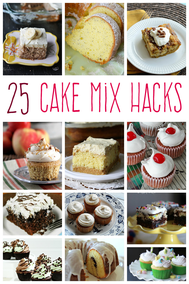 25 Cake Mix Hacks For You to Make -   18 cake Mix hacks ideas