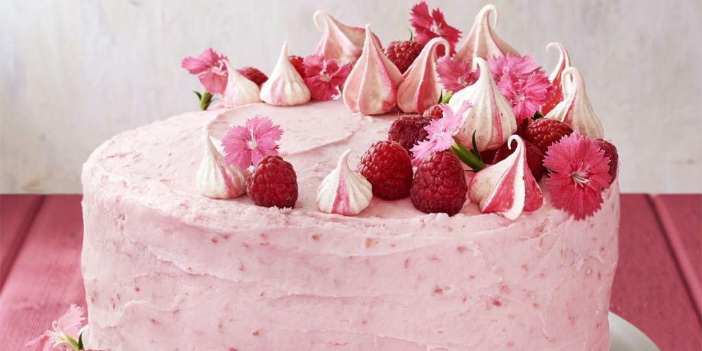 Raspberry Pink Velvet Cake with Raspberry Cream Cheese Frosting -   18 cake Pink yum yum ideas