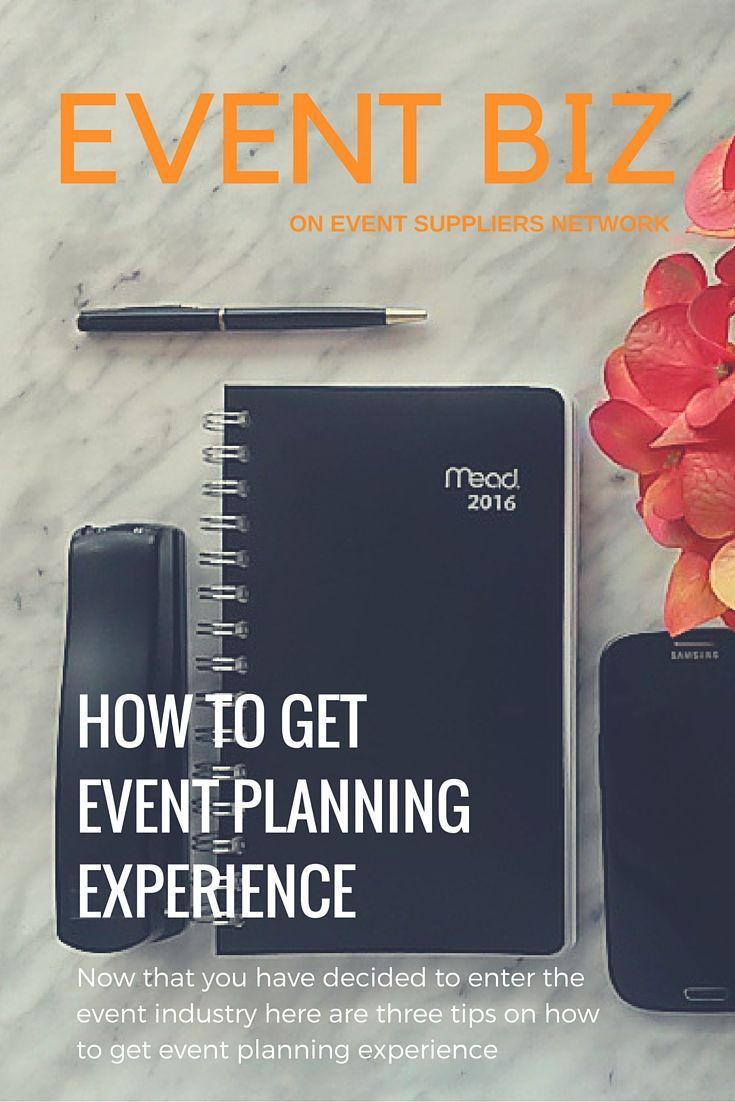 3 ways to get event planning experience - Event Suppliers Network -   7 Event Planning Sheet party planners ideas