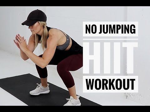 Low Impact FULL BODY HIIT Workout // No Equipment + No Jumping - FIT LIFE VIDEOS -   10 fitness Sport simple ideas