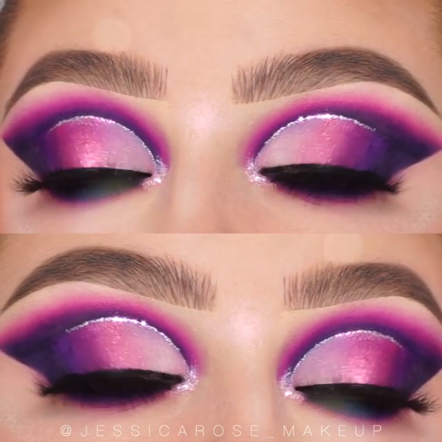 11 makeup Step By Step purple ideas